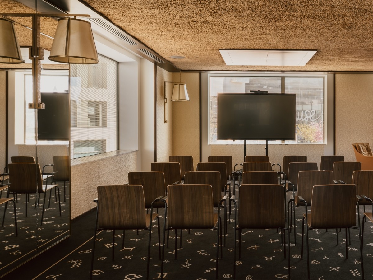 Spaces designed for conferences, seminars, and private events